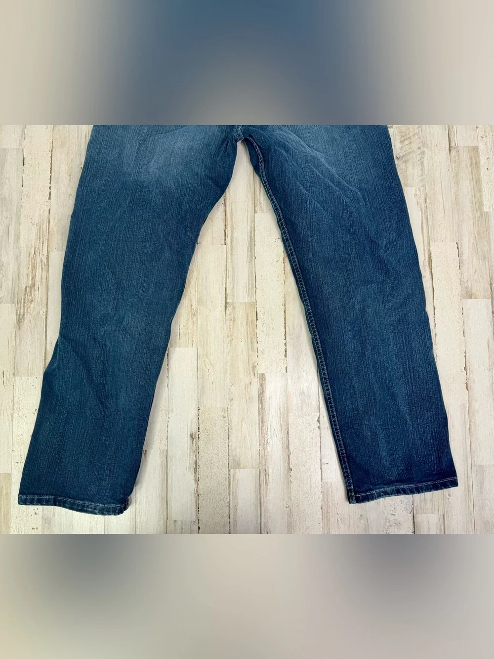 Levi's Men's 505 Regular Fit 38x30 Denim Jeans Medium Stonewash